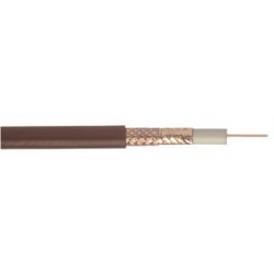 (X100MTR) CB1461616 BROWN LOWLOSS TV COAXIAL CABLE